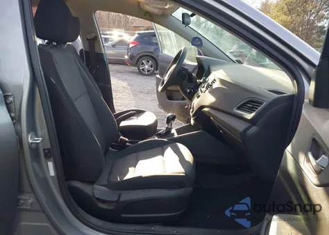 2021 Hyundai Accent Se из США, поврежденный, VIN 3KPC24A62ME137701